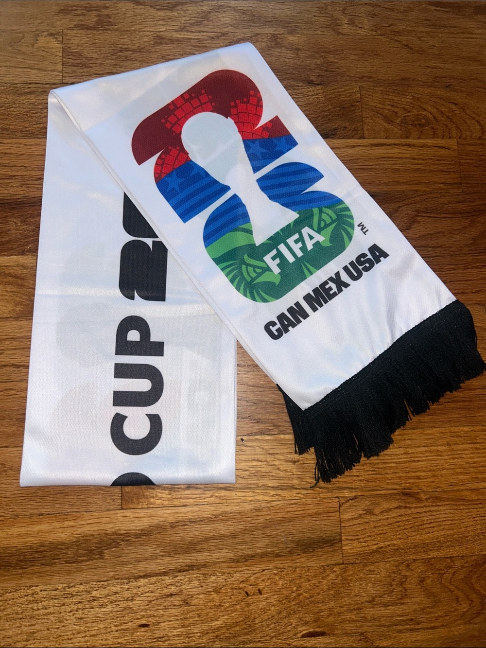 FIFA WORLD CUP 2026 Scarf Collector's Memorabilia USA Mexico Canada NEW